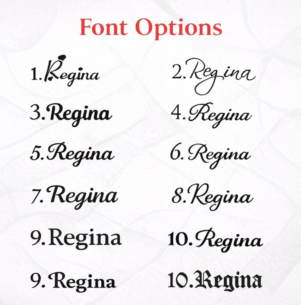 Custom Engraved Necklaces